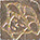 Керамогранит 240397 MARBLE TOZZETTO MEDUSA MARRON SAB 2,7x2,7 Versace (Gardenia Orchidea)