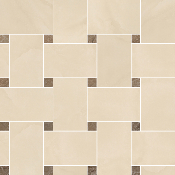 Керамогранит 240534 MARBLE MOSAICS INTRECCIO BEIGE-MARRONE 29,1x29,1 Versace (Gardenia Orchidea)