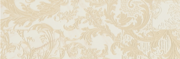 Керамогранит 240721 FASCIA PATCHWORK BIANCO 19,5x58,5 Versace (Gardenia Orchidea)
