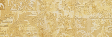 Керамогранит 240722 FASCIA PATCHWORK ORO 19,5x58,5 Versace (Gardenia Orchidea)