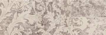 Керамогранит 240726 FASCIA PATCHWORK GRIGIO 19,5х58,5 Versace (Gardenia Orchidea)