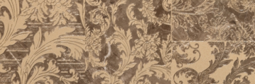 Керамогранит 240727 FASCIA PATCHWORK MARRONE 19,5x58,5 Versace (Gardenia Orchidea)