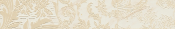 Керамогранит 240731 FASCIA PATCHWORK BIANCO 9,8x58,5 Versace (Gardenia Orchidea)