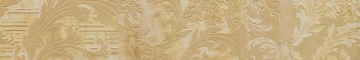 Керамогранит 240732 FASCIA PATCHWORK ORO 9,8x58,5 Versace (Gardenia Orchidea)