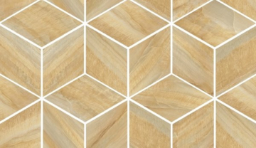Керамогранит 240832 MOSAICS T3-3D ORO 17x29,1 Versace (Gardenia Orchidea)