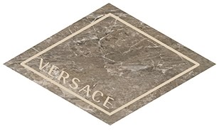 Керамогранит 240896 Marble Firma mosaico T3 Grigio 5,4x9,3 Versace (Gardenia Orchidea)