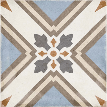 Керамогранит 24403 Art Nouveau Turin Colour 20х20 EQUIPE