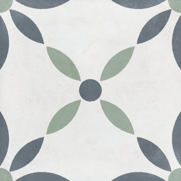 Керамогранит 24768 HAVANA WHITE FLOWER 22.3X22.3 Peronda