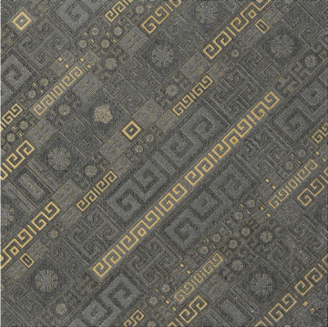 Керамогранит 261333 GREEK STRIPES ANT/ORO 40x40 Versace (Gardenia Orchidea)