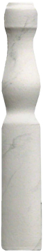 Керамогранит 2621217 Marmoker Lucido Statuario Grigio Spigolo Zoccolo 2.5x12.5 Casalgrande Padana