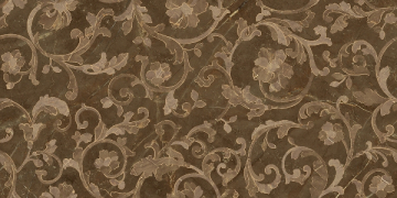 Керамогранит 262553 FLOREALE PULPIS MARRONE 39x78 Versace (Gardenia Orchidea)