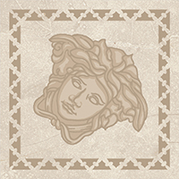 Керамогранит 262721 TOZZETTI SABBIATO CREMA MARFIL 10х10 Versace (Gardenia Orchidea)