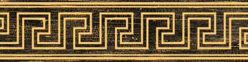 Керамогранит 263040 Fascia Greca Oro Carbon 20x80 Versace (Gardenia Orchidea)