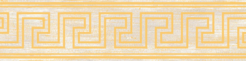 Керамогранит 263043 Fascia Greca Oro Ice 20x80 Versace (Gardenia Orchidea)
