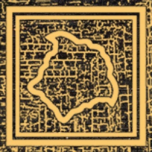 Керамогранит 263090 Eterno Medusa Oro Carbon 10x10 Versace (Gardenia Orchidea)