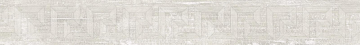 Керамогранит 263133 Fascia Greca Intarsio Ice 10x80 Versace (Gardenia Orchidea)
