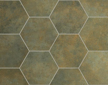 Керамогранит 27477 OXIDE VERDE 17.5x20 EQUIPE