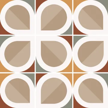 Керамогранит 27691 Bauhome Blatt Warm 20х20 EQUIPE