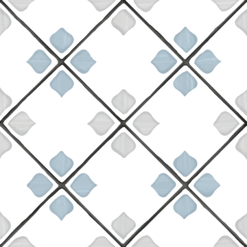 Керамогранит 31083 TANGER SILVER RHOMB R9 12.3x12.3 Harmony