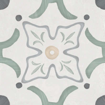 Керамогранит 3386036155 Sirocco Green Flower 9mm R10 22.3x22.3 Harmony