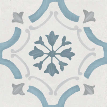 Керамогранит 3386036158 Sirocco Blue Ornate 9mm R10 22.3x22.3 Harmony