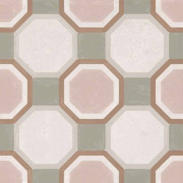 Керамогранит 3386036491 Patterns Pink Diamond 9mm R10 22.3x22.3 Harmony