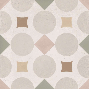 Керамогранит 3386036508 Patterns Pink Geometric 9mm R10 22.3x22.3 Harmony