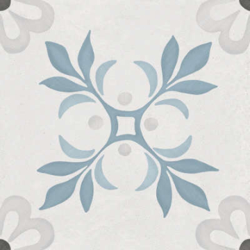 Керамогранит 3386036518 Sirocco Blue Garden 9mm R10 22.3x22.3 Harmony
