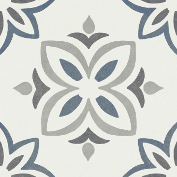 Керамогранит 37791 Provenza Blue Bloom/22,3 22,3x22,3 Harmony