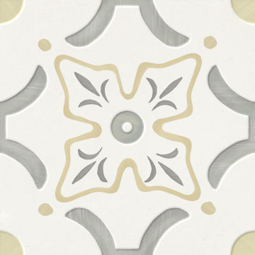 Керамогранит 40459 Llevant Yellow Flower LT 22.3x22.3 Harmony