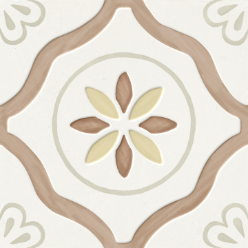 Керамогранит 40462 Llevant Clay Petals LT 22.3x22.3 Harmony