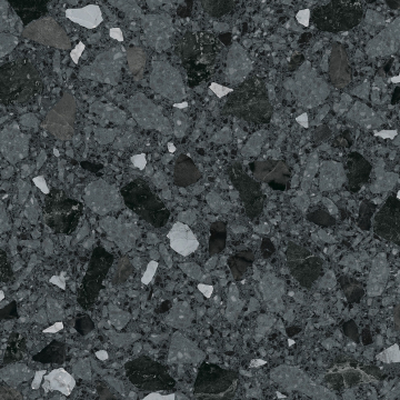 Керамогранит 40RU Monaco-R Negro Antideslizante R10 80x80 VIVES
