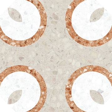 Керамогранит 4T77 Octgono Tolone Beige 20x20 VIVES