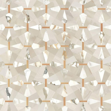 Керамогранит 6001295 Luce Dec Siena Satin Ret 60x60 Vallelunga