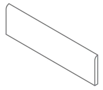 Керамогранит 610130001657 Forum Slim Polar Battiscopa 7,2x80 Italon