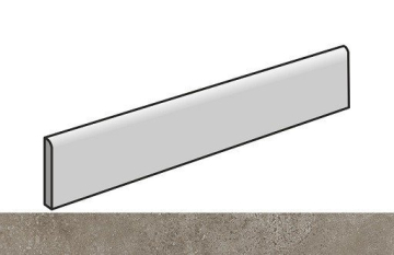 Керамогранит 610130004526 Drift Light Grey Battiscopa/Дрифт Лайт Грей 7.2x80 Atlas Concorde Russia