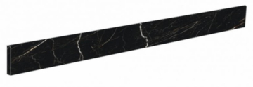 Керамогранит 610130004747 Allure Imperial Black Battiscopa Lap/Аллюр Империал Блек Плинтус Шлиф 7,2x60 Atlas Concorde Russia