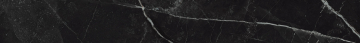Керамогранит 610130005236 Empire Calacatta Black Battiscopa 7,2x60 Atlas Concorde Russia