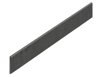 Керамогранит 610130005323 Ardesia Black Battiscopa 7,2х60 ColiseumGres