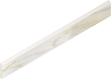 Керамогранит 610130007458 Stellaris Carrara Ivory Battiscopa Lap 7.2x60 Italon