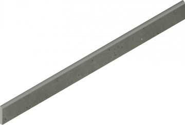 Керамогранит 610130007567 Avantgarde Black Battiscopa 7.2x80 Italon