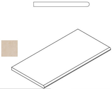 Керамогранит 620090000399 Magnesio Bordo Round 30x60 Italon