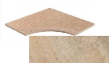 Керамогранит 620090000574 Landstone Gold Bordo Curvilineo Svasato Round 30 60x60 Atlas Concorde Russia
