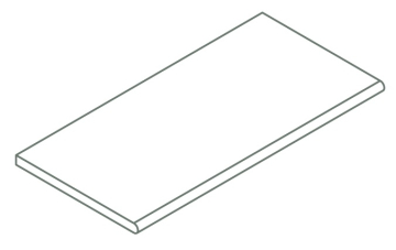 Керамогранит 620090001162 Avantgarde X2 Silver Bordo Round 30x120 Italon