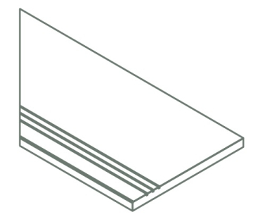 Керамогранит 620090001178 Avantgarde X2 Black Bordo Grip SX 30x120 Italon