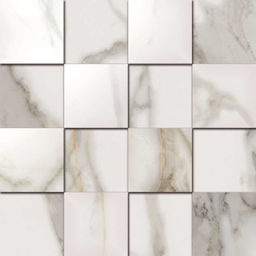 Керамогранит 620110000052 Charme Evo Calacatta Mosaico 3D 30x30 Italon