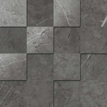 Керамогранит 620110000055 Charme Evo Antracite Mosaico 3D 30x30 Italon