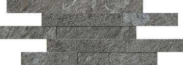 Керамогранит 620110000253 Magma Graphite Brick 3D 28x78 Italon