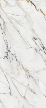 Керамогранит 6623 FIRENZE CALACATTA GOLD PUL RET 63x146 Porcelanite Dos