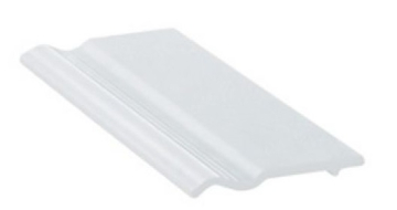Керамогранит 67103A Плинтус White 10,5x25 Serapool